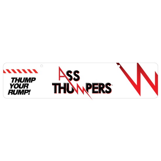 Picture of Ass Thumpers Display Sign
