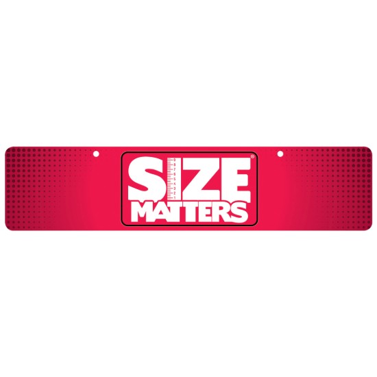 Picture of Size Matters Display Sign